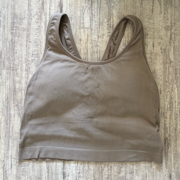 Other - Ribbed Gray Tanktop / sports bra